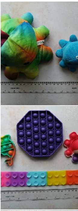 Zestaw pop it i ośmiorniczki