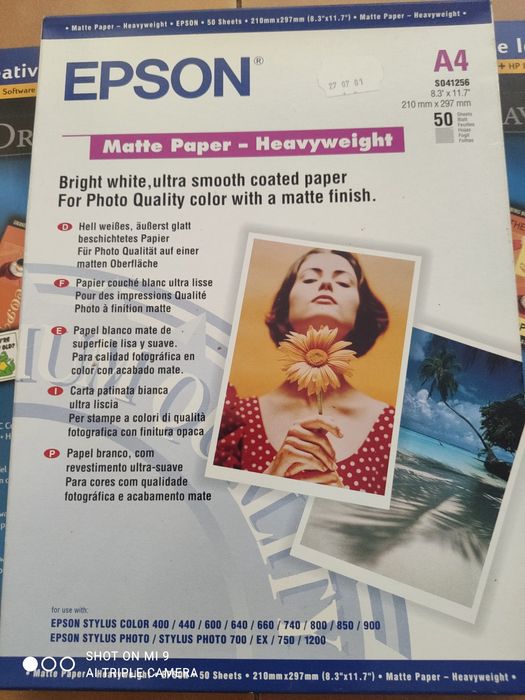 Papel para fotografia