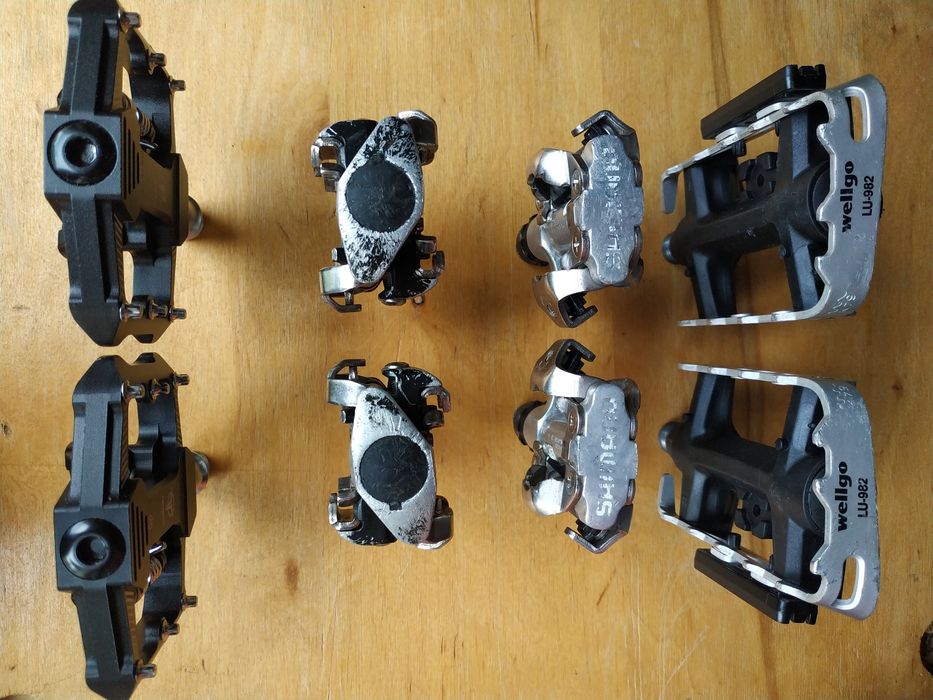 Велопедалі Wellgo платформа