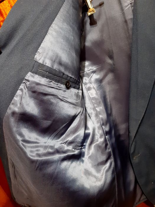 Пиджак мужской синий 50 р