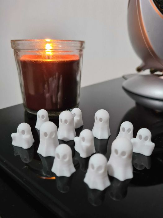 Halloween Decorative Ghosts Pack 12 Pieces | NEW64297604804225124