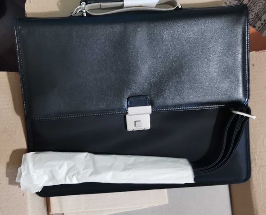 Pasta Executiva Picard City Jet Schwarz - NOVA a Estrear