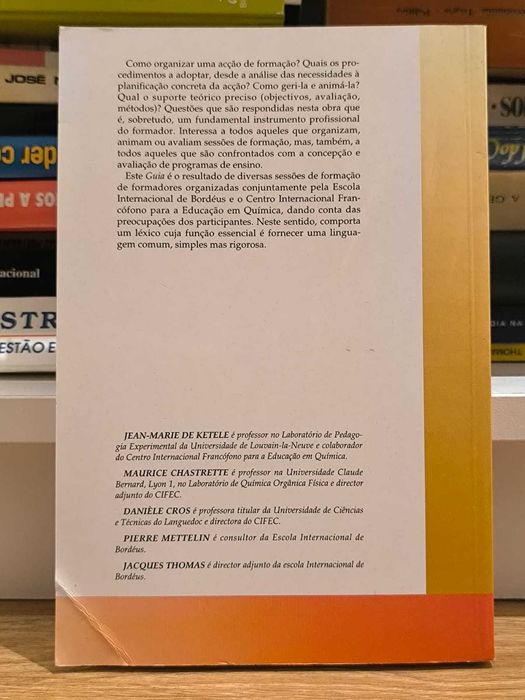 Livro "Guia do Formador" de Jean Marie de Ketele