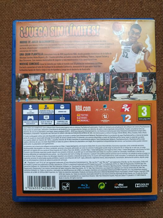PS4 - NBA 2K Playgrounds 2
