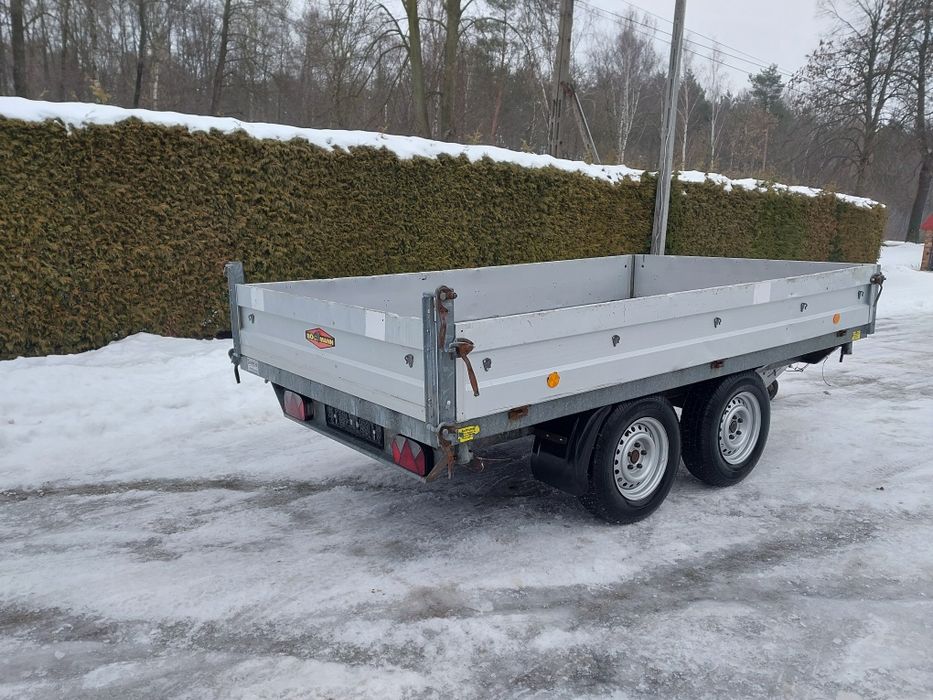 Przyczepa wywrotka kiper 3 strony Bockmann 2700kg DMC 2.7T
