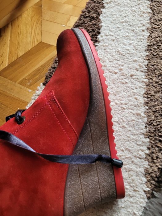 Lanquier botki czerwone rozmiar 40