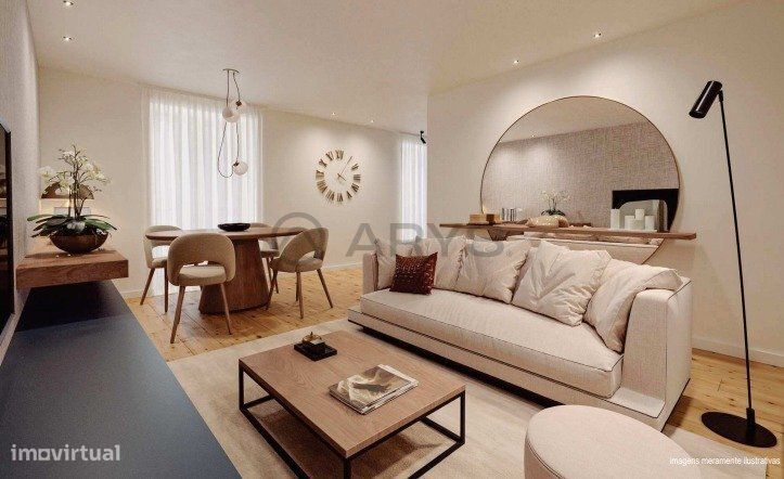Apartamentos T1 no centro da cidade