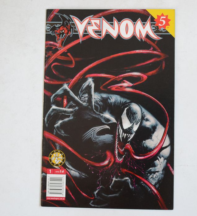 Venom #1 Dreszcz część 1 Mandragora komiks Marvel