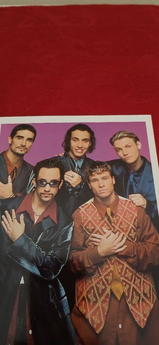 Postal/Foto Backstreet Boys,nova