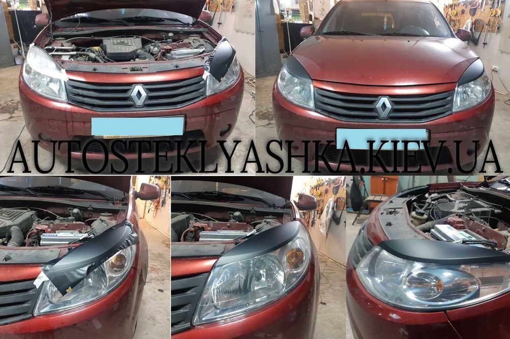 Оклейка антигравийной пленкой. Хром. Бронепленка.