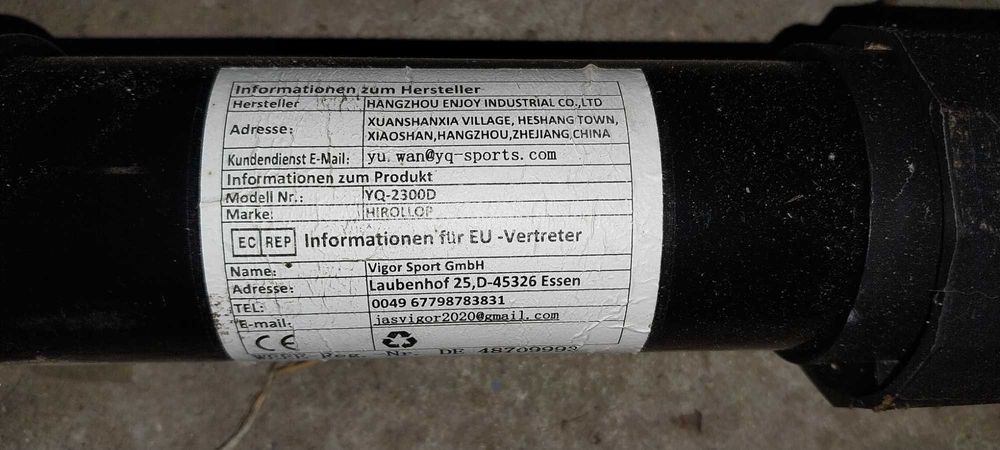 Rowerek leżący stacjonarny