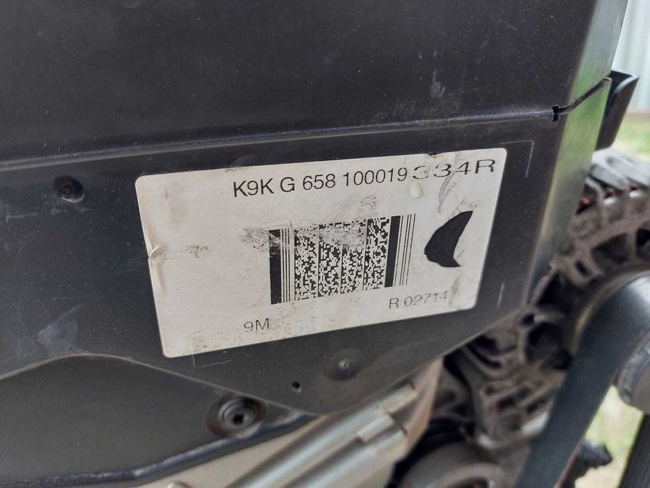 DACIA  DUSTER  Silnik 1,5 dci  K9K658  kompletny   foto