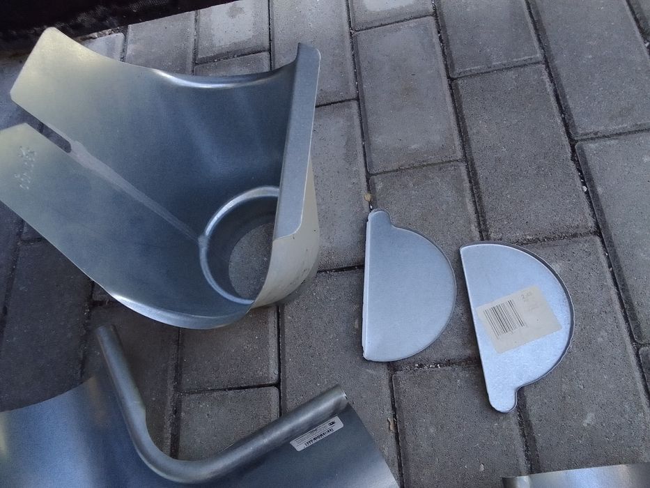 Kształtki rynnowe nowe tanio