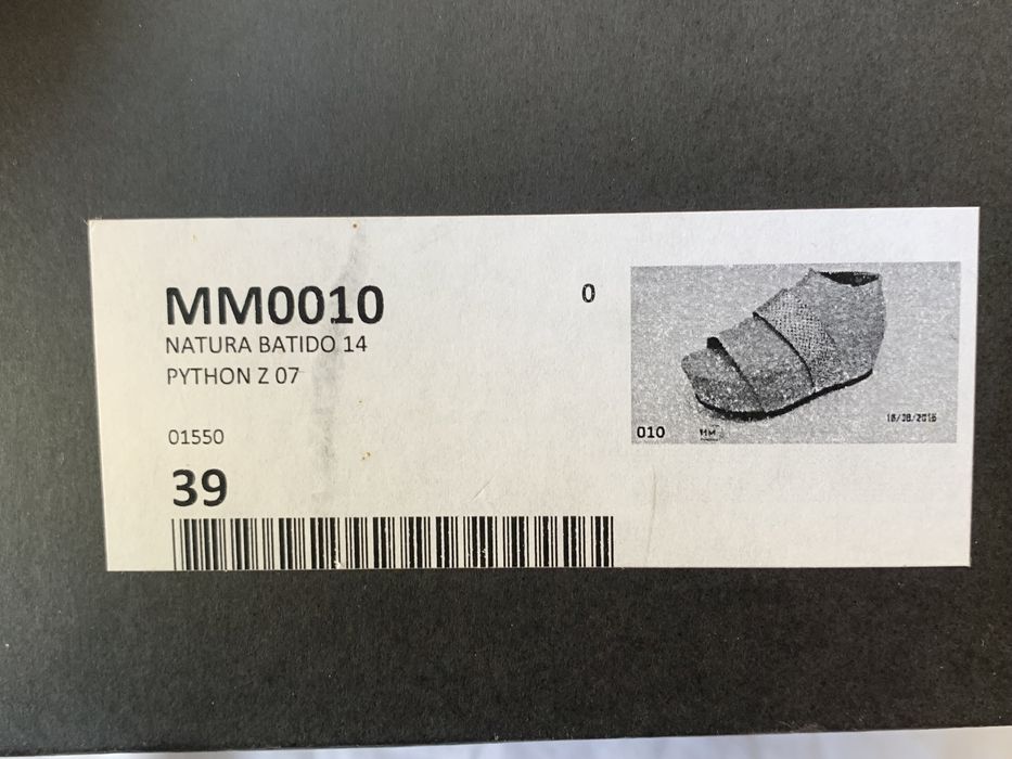 Marita Moreno sapatos