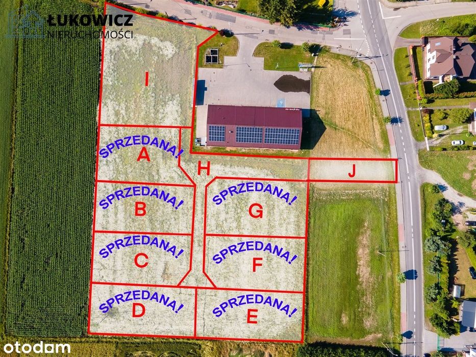 Działka budowlana w centrum Kaniowa 1732 m²! - Widok 3