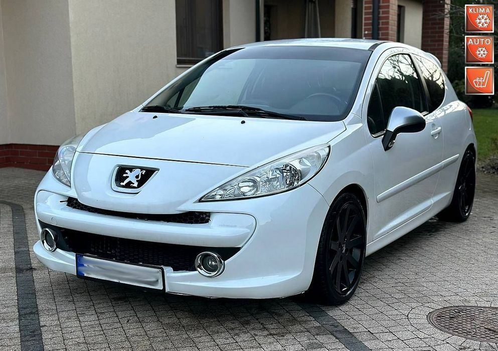 Peugeot 207 Peugeot 207 RC Sport 175KM Kubełki JBL Klimatronik Opłacony #Zamiana#