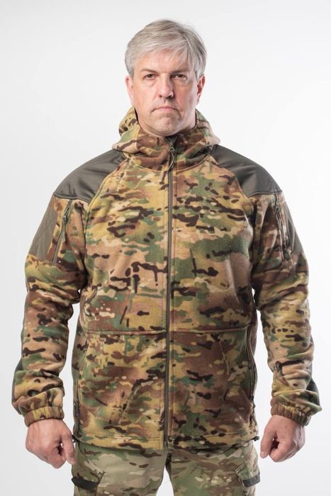 ‼️Тактична флісова кофта G10 Military мультикам