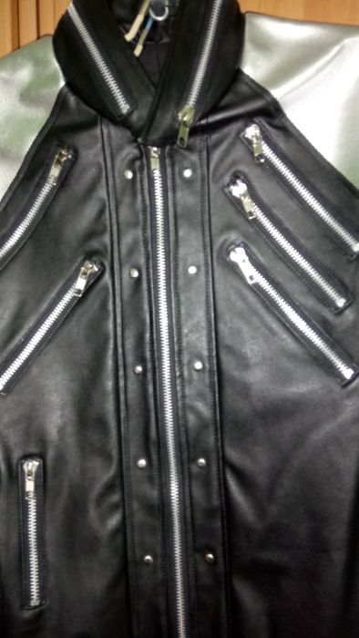 КурткаMJ Майкл Джексон46-48M мото косуха мужская унисекс новая супер