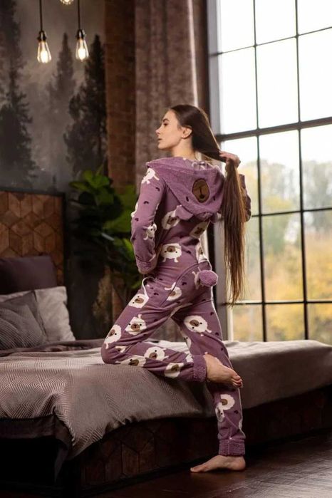 Тепла Жіноча піжама Кігуруми Кигуруми попожама Подарунок/Подарок