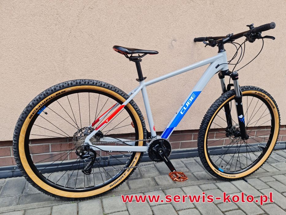Rower górski MTB CUBE koła 29 shimano ALIVIO aluminium rabat okazja polecam WYSYŁKA FV23%