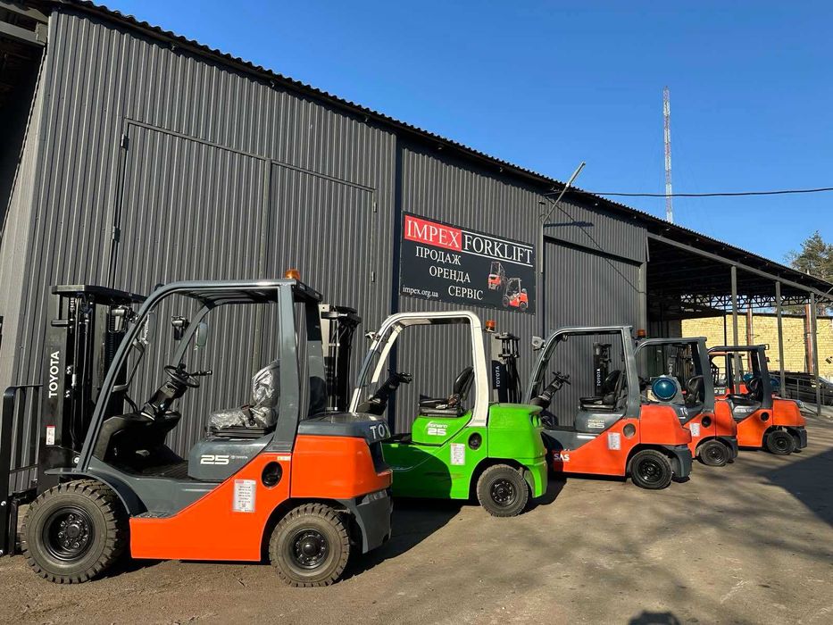 Газовий навантажувач TOYOTA 02-8FG18, (погрузчик Тойота)