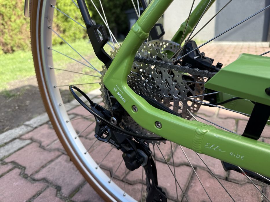 Raty0%, 12 m-cy gw. CUBE (L)  ella RIDE HYBRID BOSCH, 200km, 29’ [350]