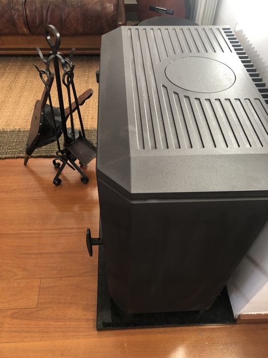Salamandra a Lenha 8KW Carolo Invicta