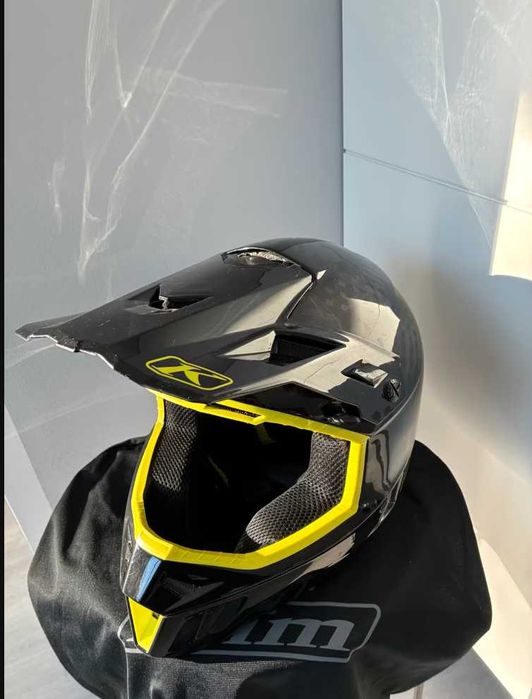 Мотошлем мотокросс, эндуро Klim Carbon F3, разм М