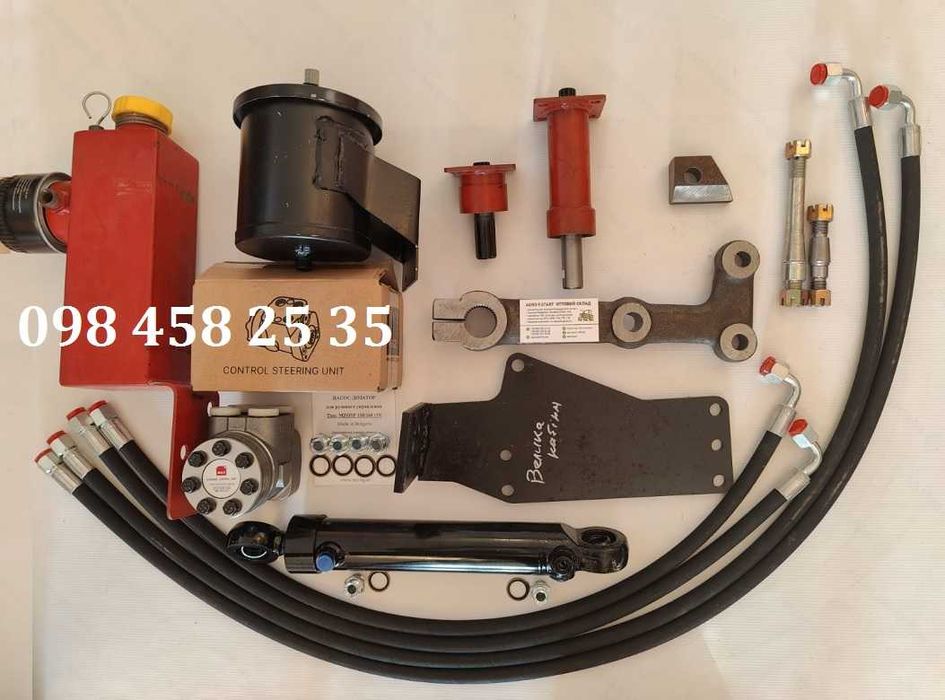 Рульове на трактор ЮМЗ під насос дозатор одностор циліндр