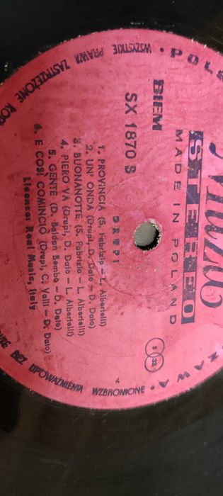 płyta winylowa Drupi Winyl