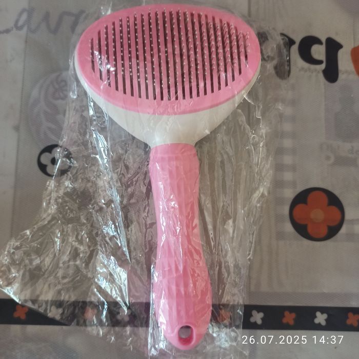 Пуходерка самоочисна з напиленням 19,5см