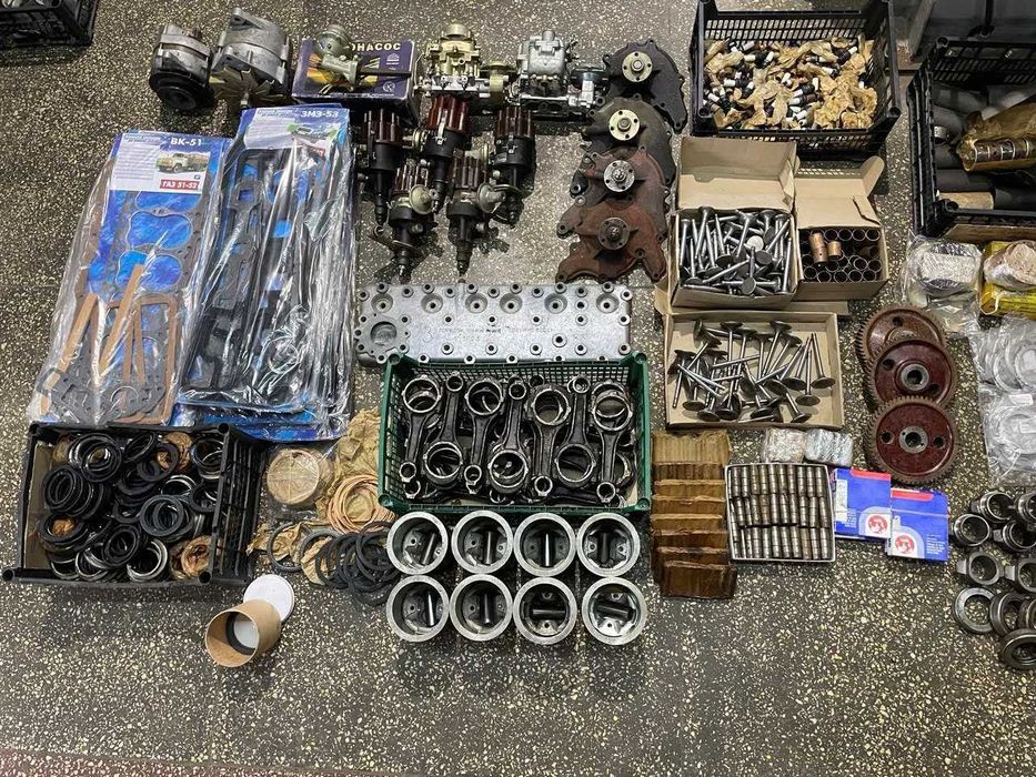 Навісне обладнання двигуна Газ 53, Газ 66, Газ 3307