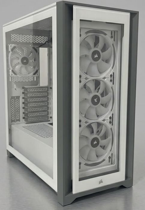 Caixa Corsair 5000XRGB+watercooler  Corsair H150i RGB ELITE