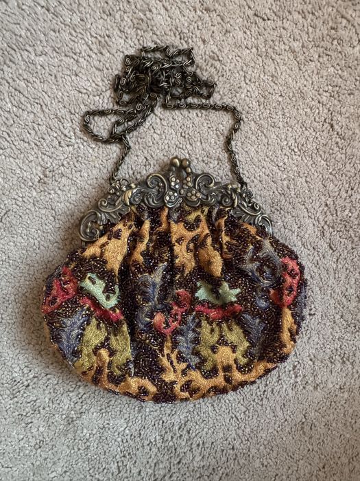 Клач. Сумка  з бісером, Forfalla Collection, вечірня, ручна робота