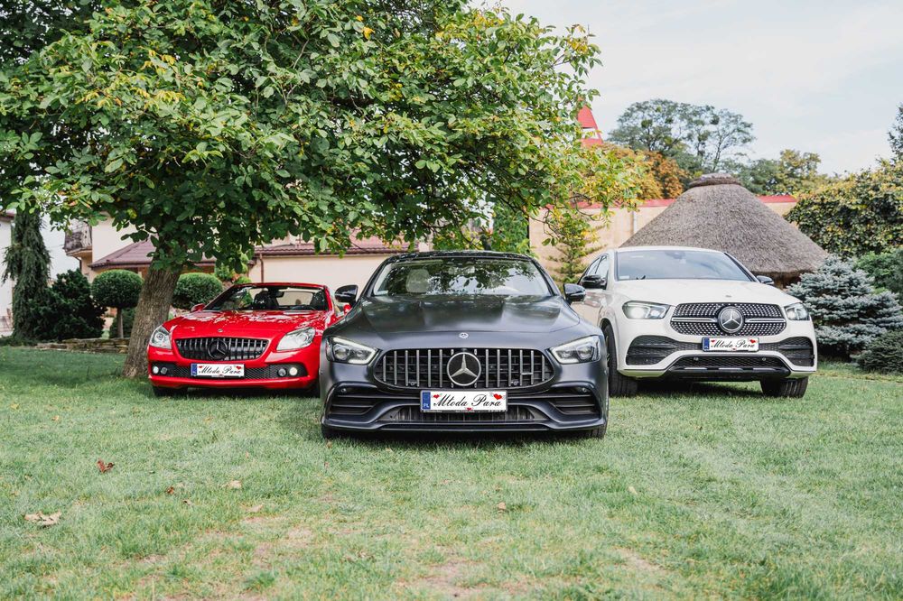 auto/samochód do ślubu