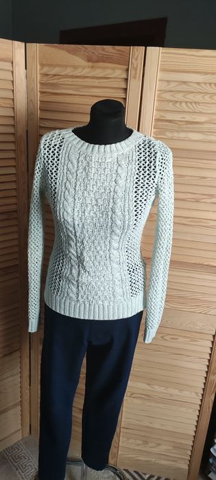 Ażurowy sweter C&A XS