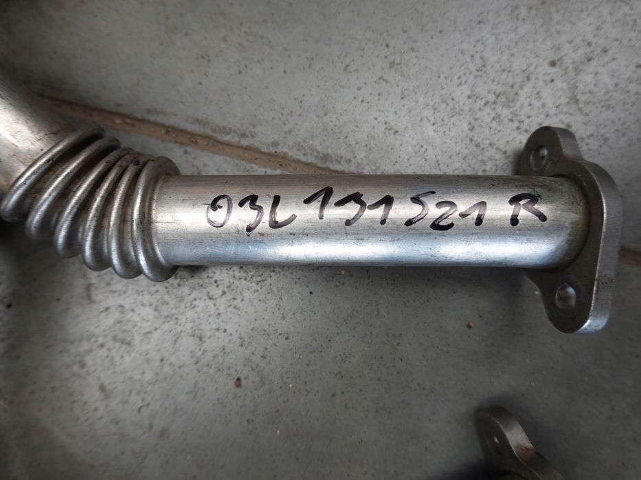 vw beetle 5c audi seat skoda 2.0 tdi przewód rurka rura egr spalin oryginał