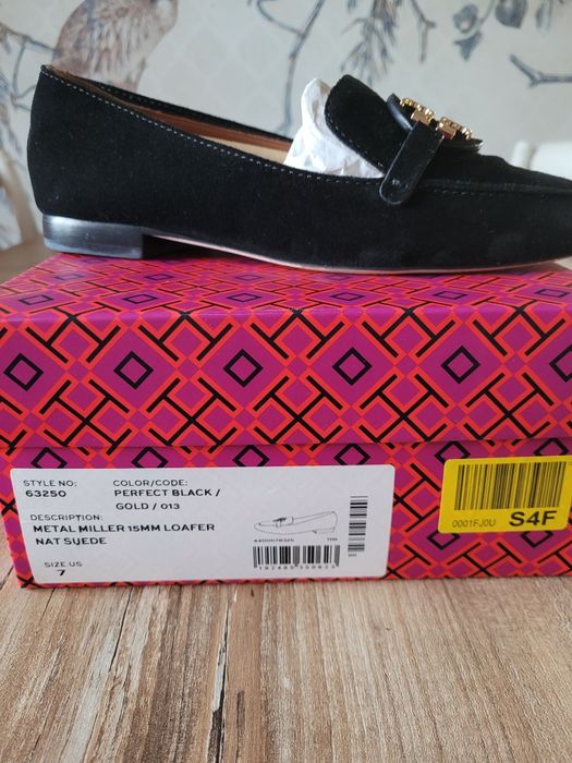 Tory burch półbuty, skóra r. 37
