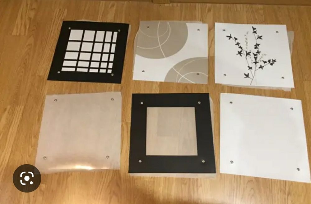 Lampka Ikea tyft z kilkoma aranżacjami wkładami