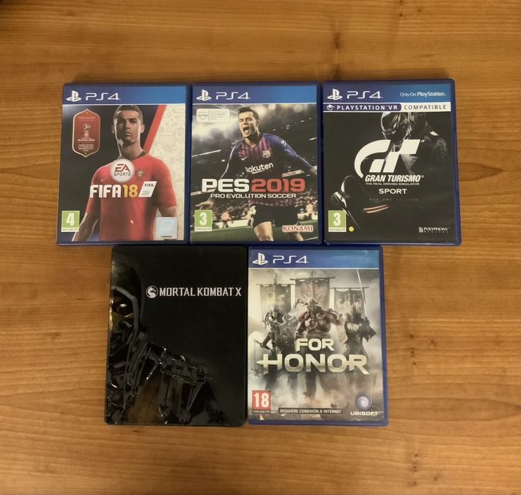 Jogos ps4 usados
