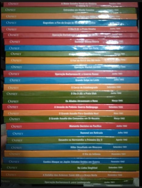 Coleçao de livros da 2GGM