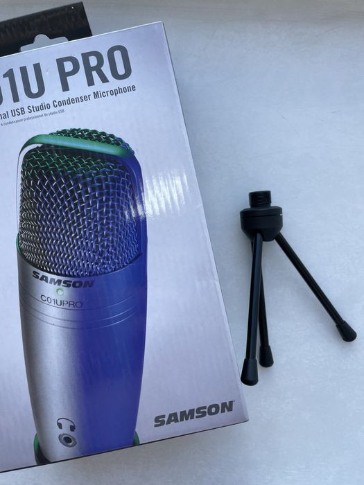Мікрофон Samson C01U Pro + подарунок (поп фільтр)