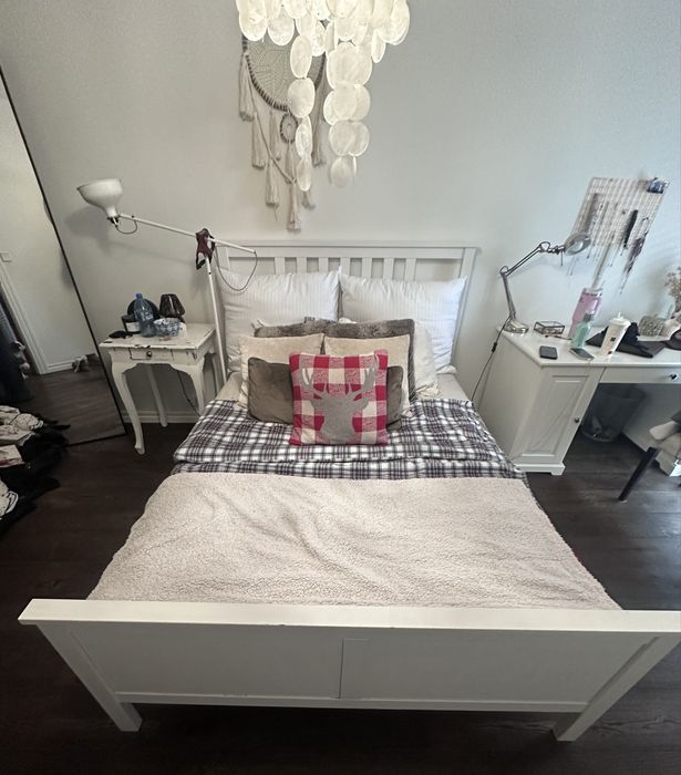 Łóżko Hemnes 140x200 Ikea