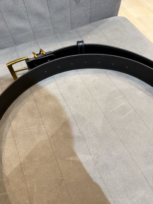 Pasek YSL czarny damski 110cm