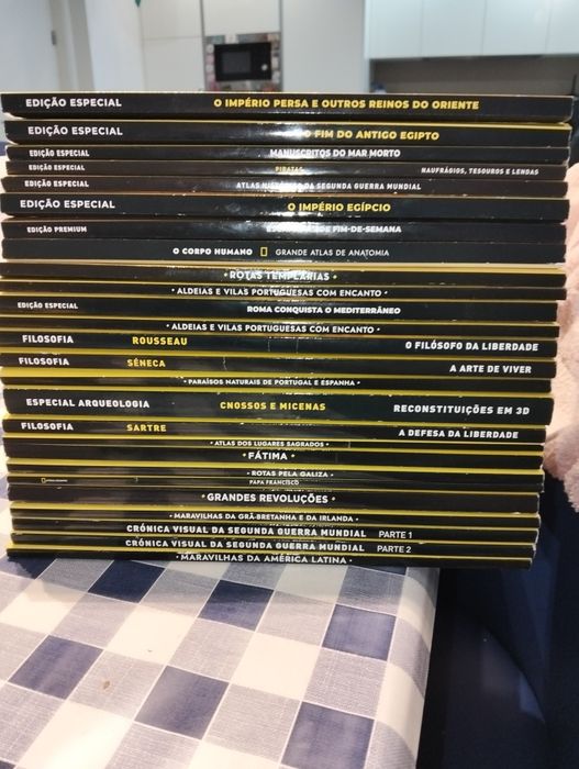 Revistas national geographic livros