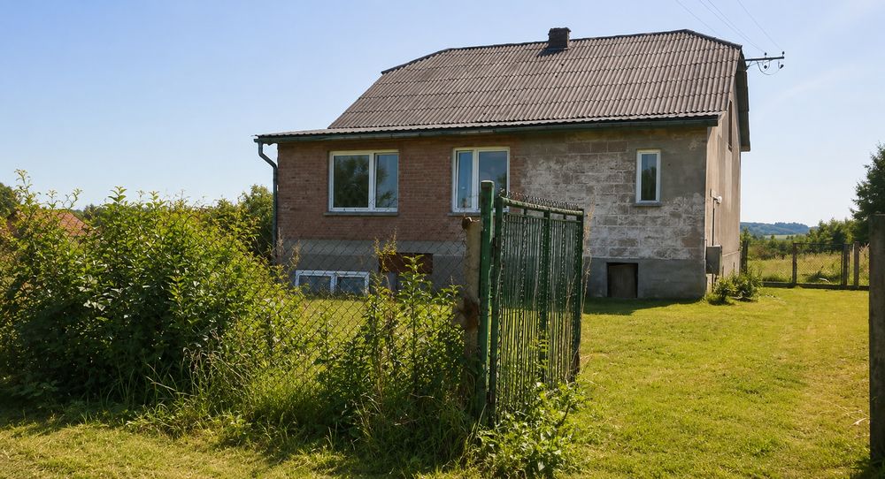 Sprzedam dom 100m2 działka 10arów.bez wilgoci.ew zamiana za mieszkanie