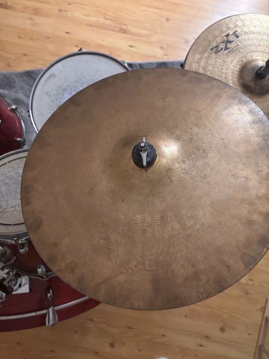 Perkusja Premier xpk cherry red 1990s + osprzęt + akcesoria