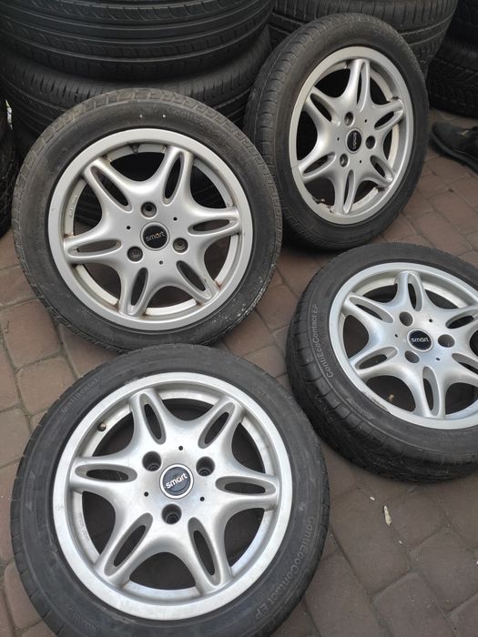 Komplet kół letnich aluminiowych Smart