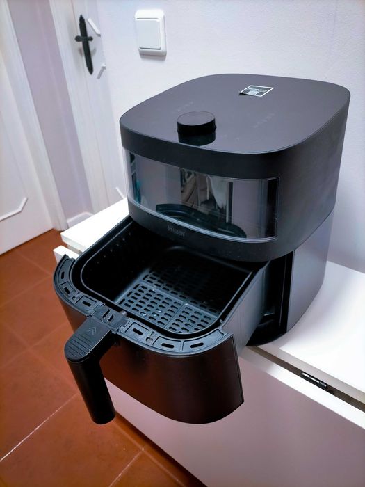 Fritadeira sem Óleo AirFryer Haier com Janela 7L