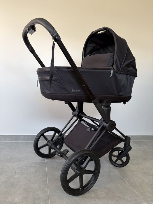 Cybex Priam 4.0 wózek dziecięcy 2w1 + dodadkowe kola przednie terenowe | Sepia Black / Matt Black
